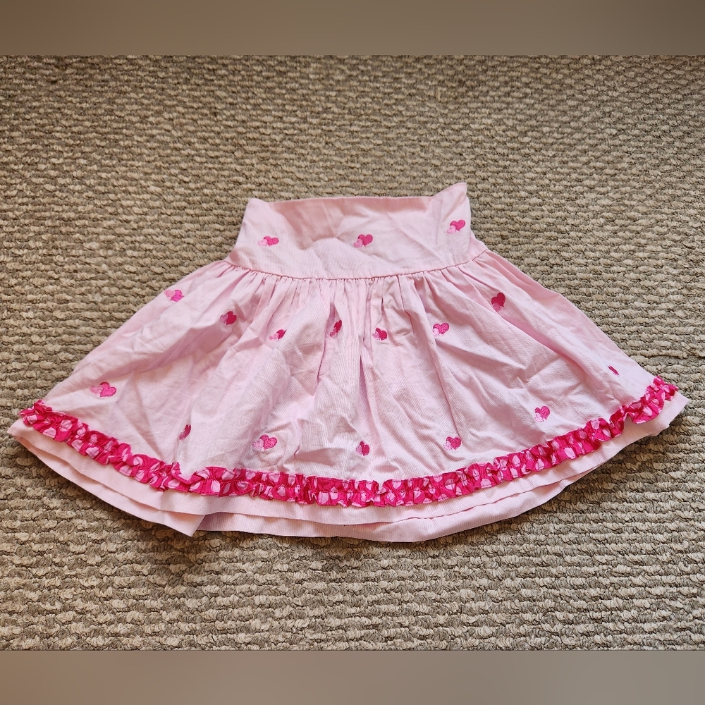 Size 7 girls heart skirt